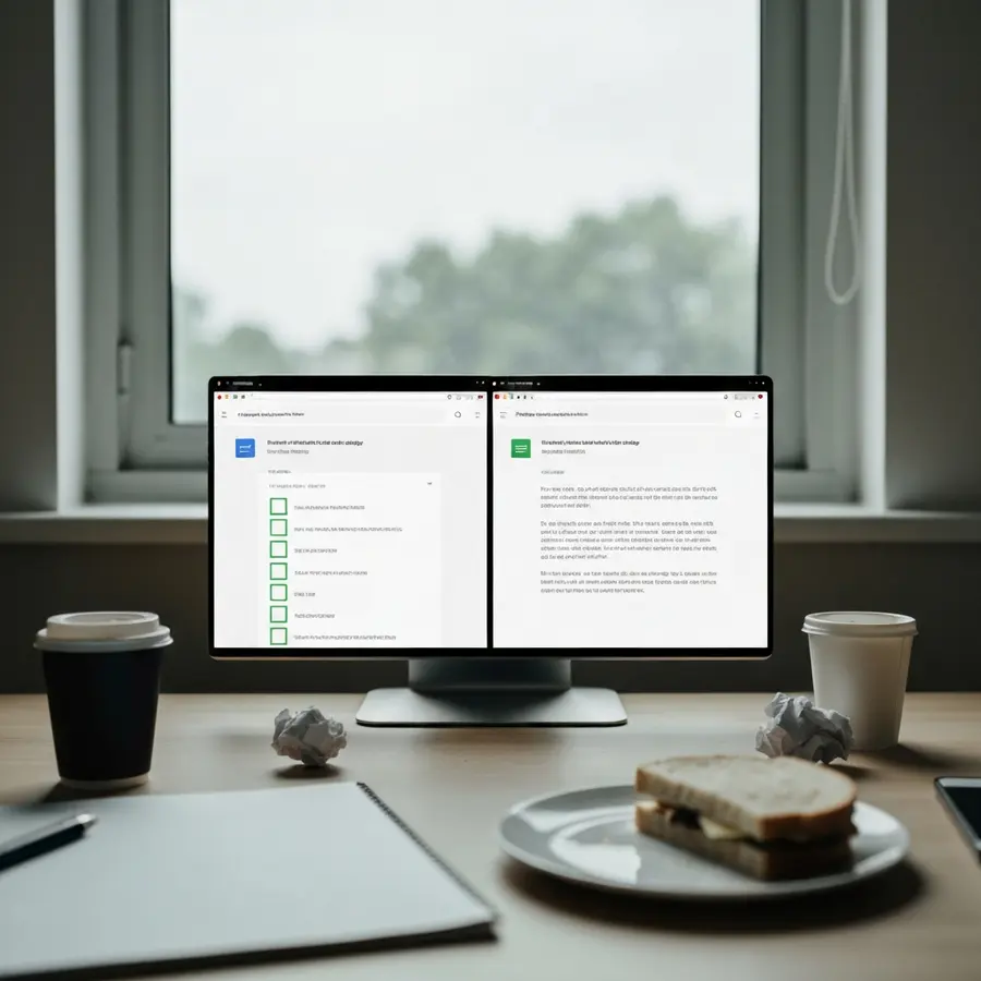 How to optimize for featured snippets: my results after 12 experiments - Photo Optimizing for featured snippets: website split-screen with highlighted content