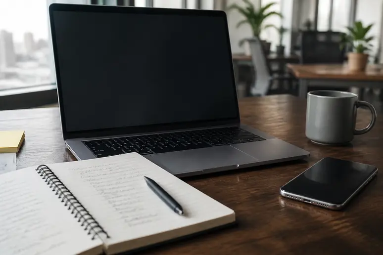 Marketing professional using tools to research people-also-ask-google questions for SEO.